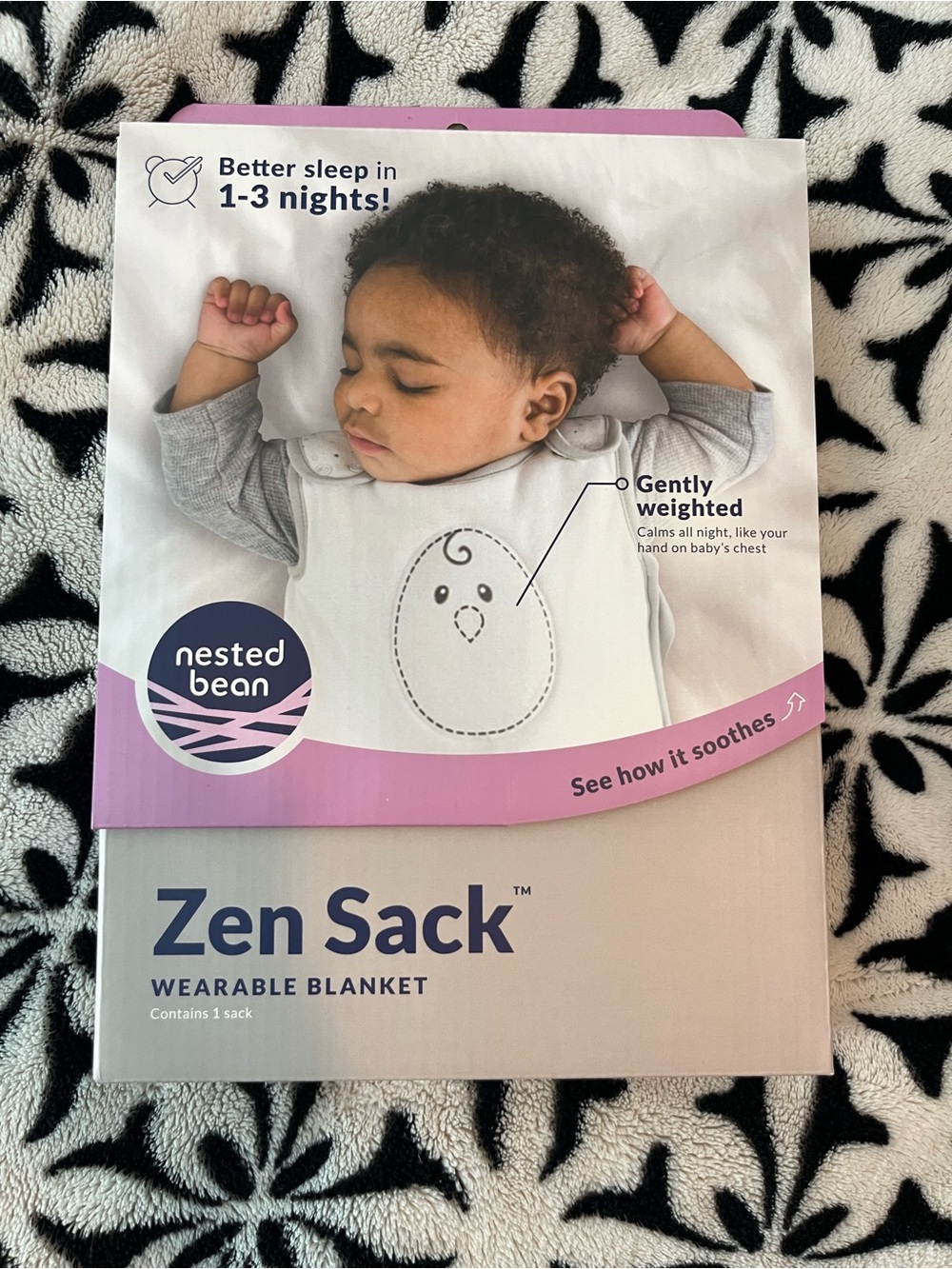Nested Bean Zen Sack Wearable Blanket - Night Sky